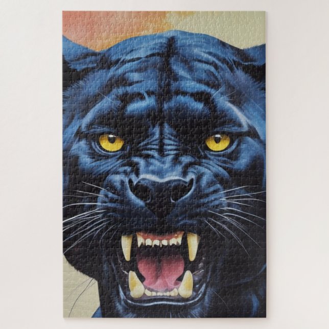Jaguar - Black Panther  Jigsaw Puzzle (Vertical)