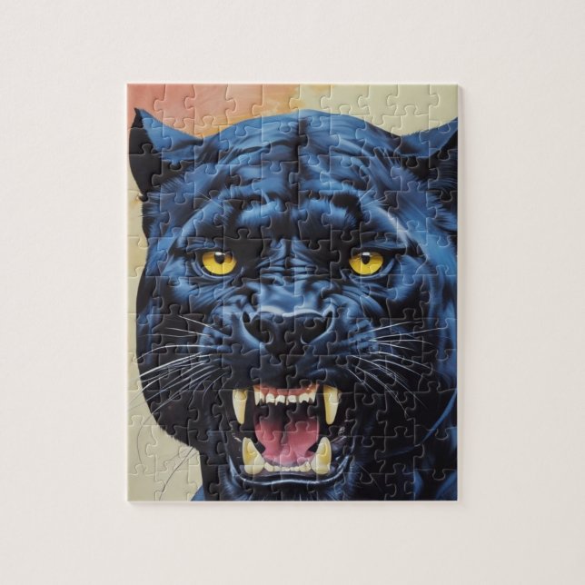 Jaguar - Black Panther  Jigsaw Puzzle (Vertical)