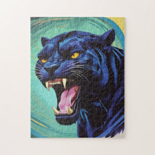 Jaguar - Black Panther  Jigsaw Puzzle