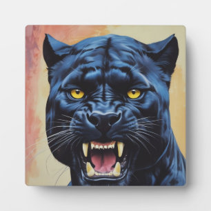 Jaguar - Black Panther  Plaque