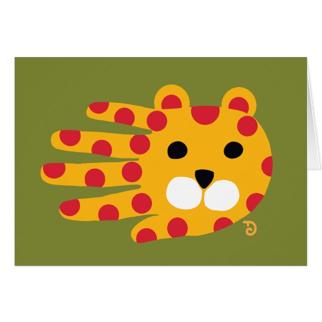 Jaguar card (Front Horizontal)