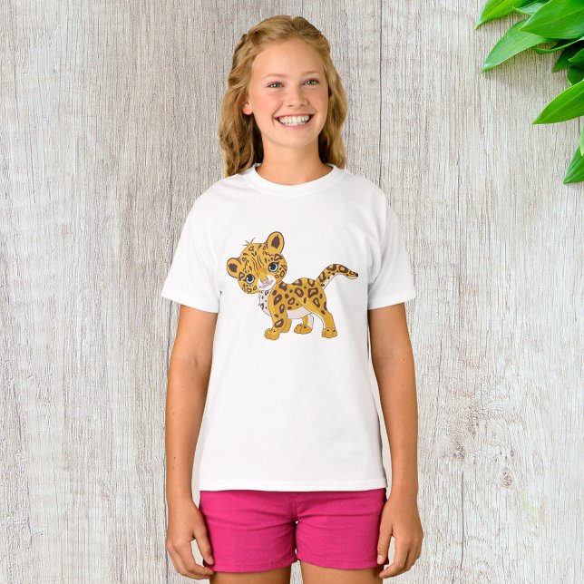 Jaguar Cub Girls T-Shirt (Creator Uploaded)