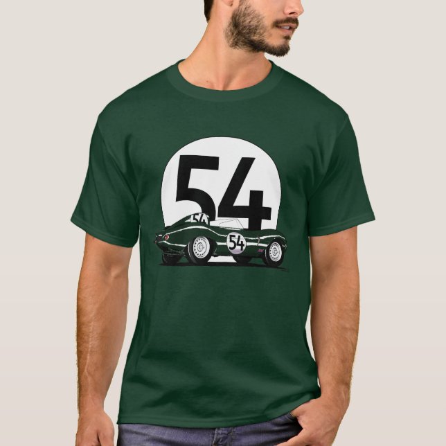 Jaguar d-type t-shirt (Front)