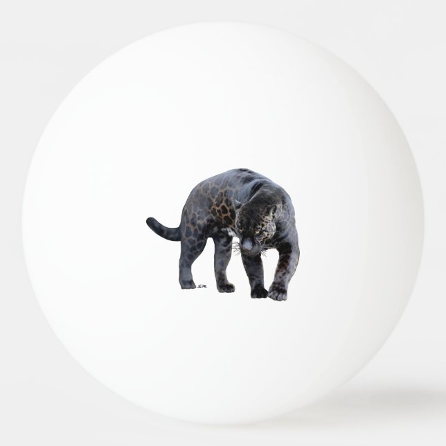 Jaguar Diablo 1 star ping pong ball (Front)