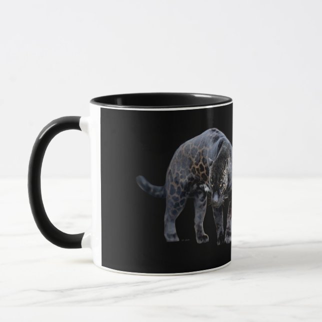 Jaguar Diablo black combo mug (Left)