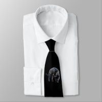 Jaguar Diablo black necktie