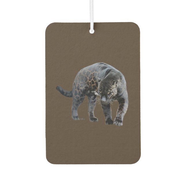 Jaguar Diablo brown car air freshener (Front)