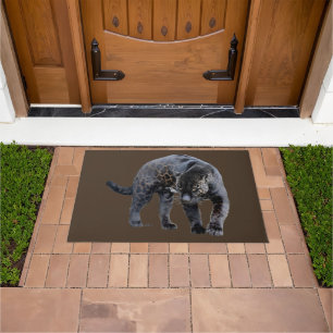 Jaguar Diablo brown large doormat