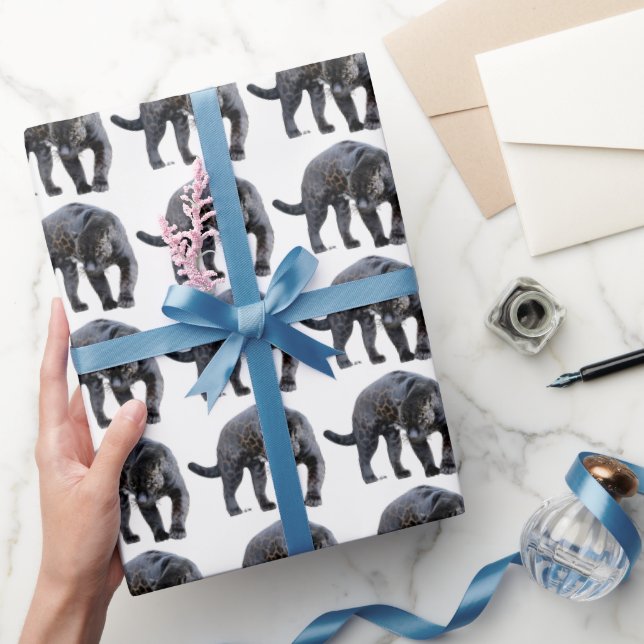 Jaguar Diablo glossy wrapping paper (Gifting)