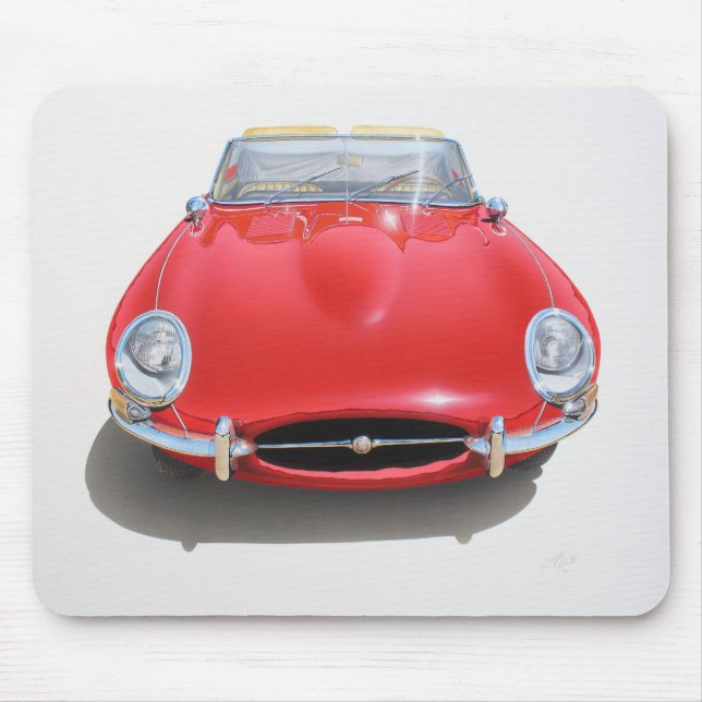 Jaguar E-Type Mouse Pad (Front)