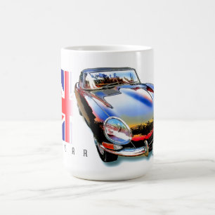 Jaguar E-type xke Coffee Mug