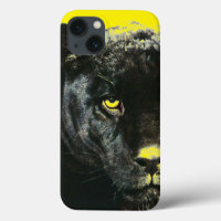 Jaguar Eye Pop Art Style