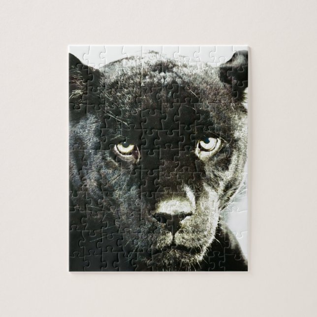 Jaguar Eyes Jigsaw Puzzle (Vertical)