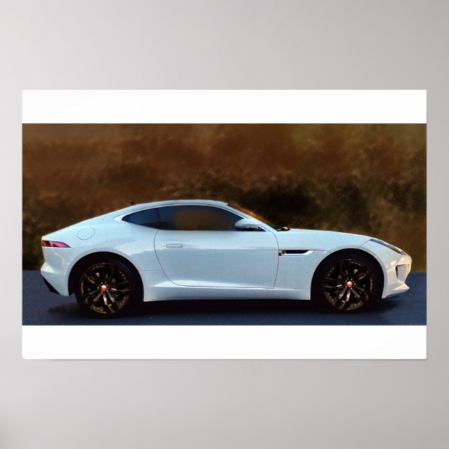 JAGUAR F-TYPE 2017 POSTER (Front)