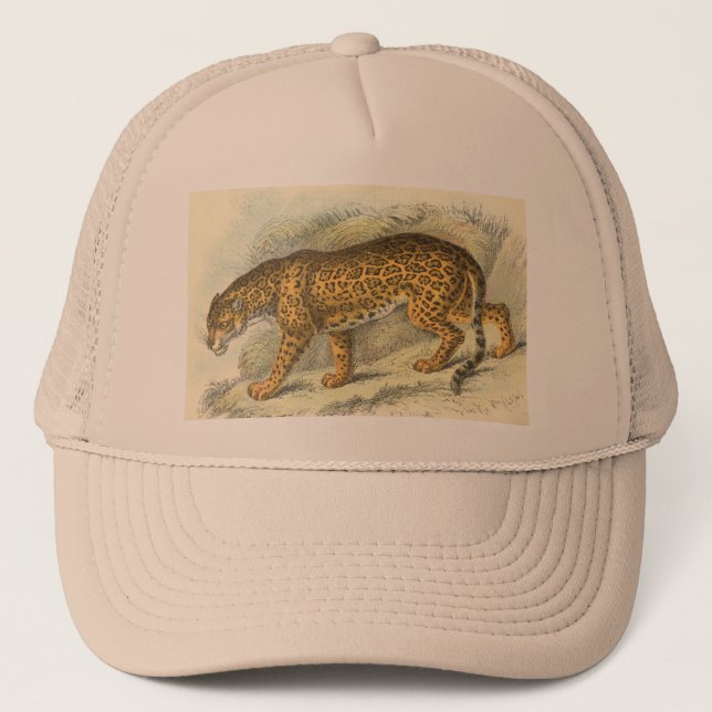 Jaguar, Felis onca Trucker Hat (Front)