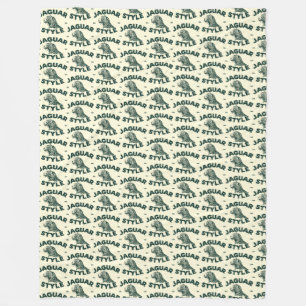 Jaguar Fleece Blanket