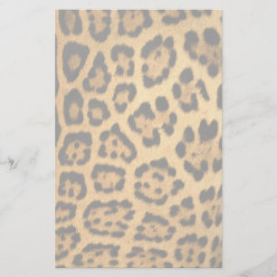 Jaguar Fur Print Stationery