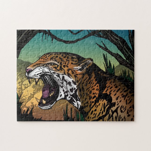 Jaguar Jigsaw Puzzle (Horizontal)
