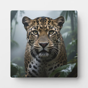 Jaguar Jungle Portrait Plaque