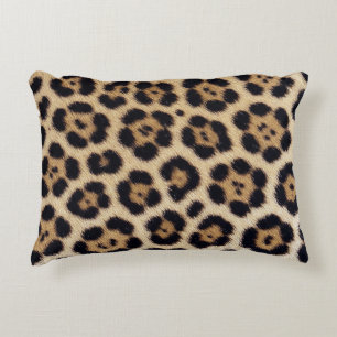 jaguar leopard texture fur skin leather animal pri decorative cushion
