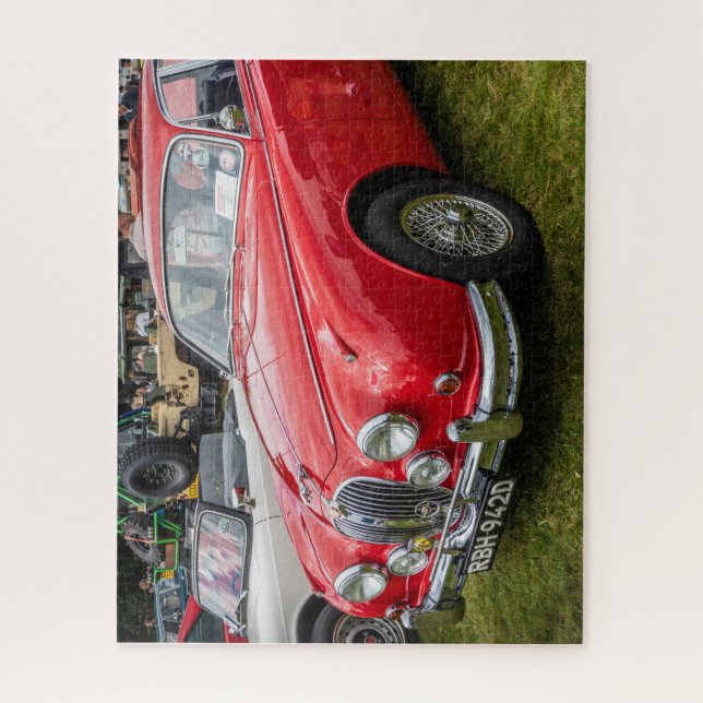Jaguar Mark 2 luxury sports saloon car Jigsaw Puzzle (Vertical)
