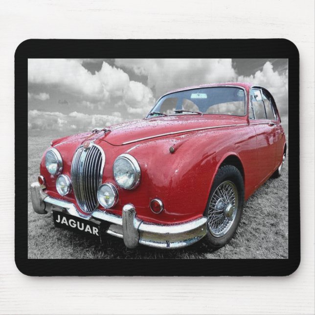 Jaguar Mark 2 Mouse Pad (Front)