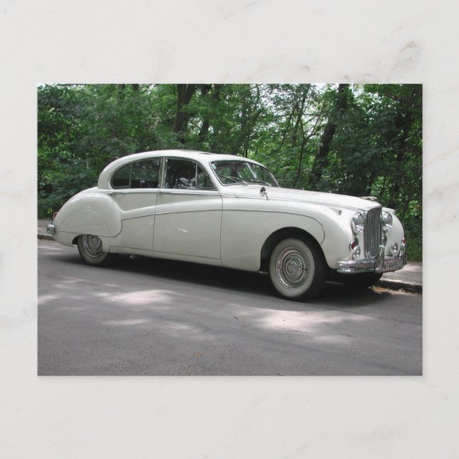Jaguar Mark IX Postcard (Front)