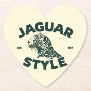 Jaguar Paper Coaster