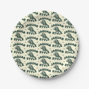 Jaguar Paper Plates