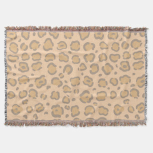 Jaguar Pattern Throw Blanket