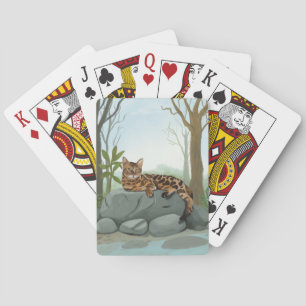 Jaguar playing cards
