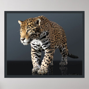 Jaguar Power  Print -24x20 -other sizes available