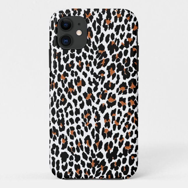 Jaguar Print Case-Mate iPhone Case (Back)