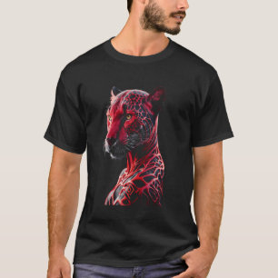 Jaguar Print Cool Cat Graphic Design Graphic Tees