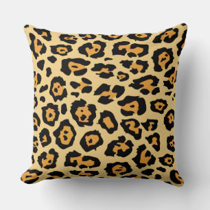jaguar print pillow