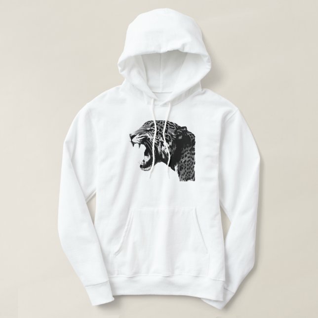 Jaguar Roaring Hoodie (Design Front)