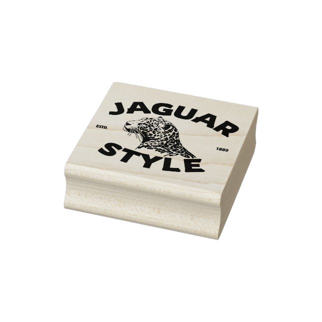 Jaguar Rubber Stamp (Stamp)