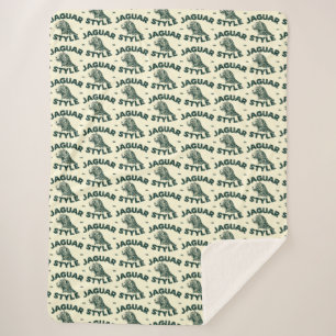 Jaguar Sherpa Blanket