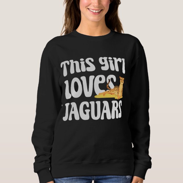 Jaguar Shirt Girls Jaguar Lover Jaguars (Front)