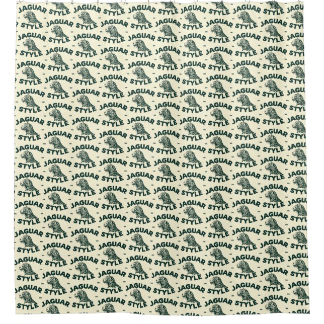 Jaguar Shower Curtain (Front)
