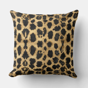 Jaguar skin cushion