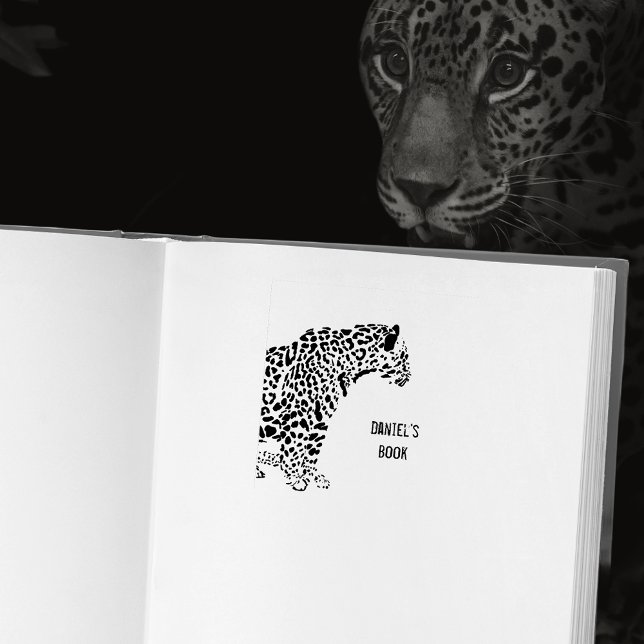 Jaguar This Book Belongs to Rubber Stamp (Creator Uploaded)