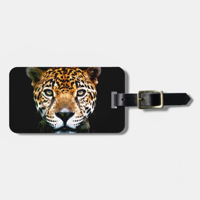 Jaguar Travel Bag Tags (Front Horizontal)