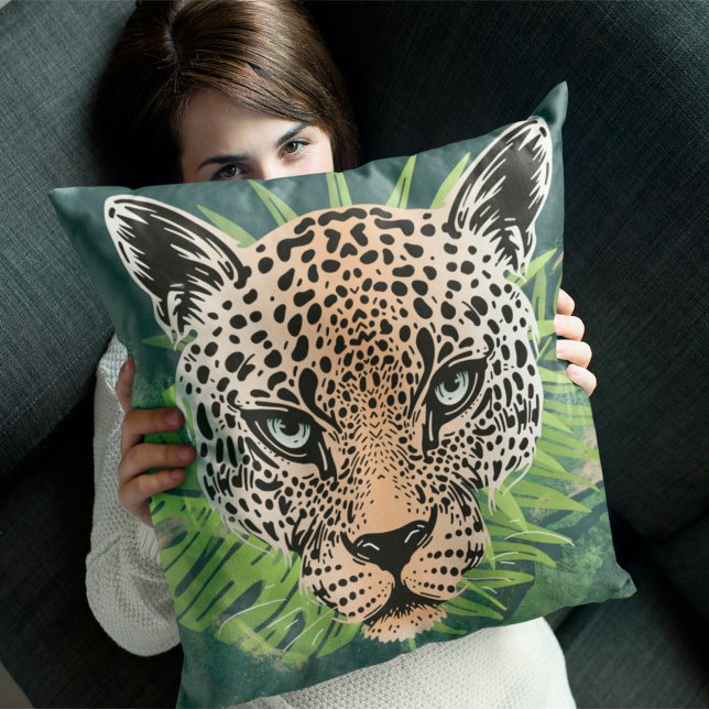 Jaguar Tropical Amazon Cushion (Creator Uploaded)