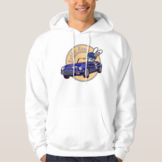 Jaguar type E A Hoodie (Front)