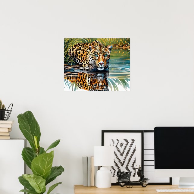 Jaguar Unframed Poster or Instant Download (Home Office)