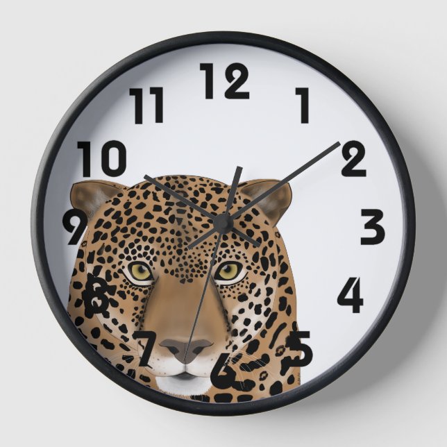 Jaguar Wall Clock (Front)