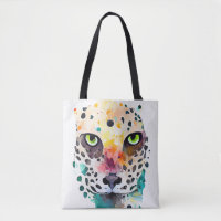 Jaguar Wild Animal Nature Watercolor Art Painting