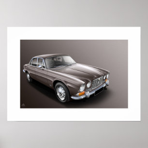Jaguar XJ-6 Poster