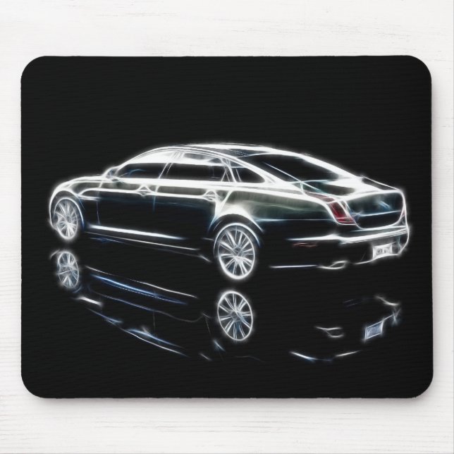 Jaguar XJ Luxury Sedan 2011 Mousepad (Front)